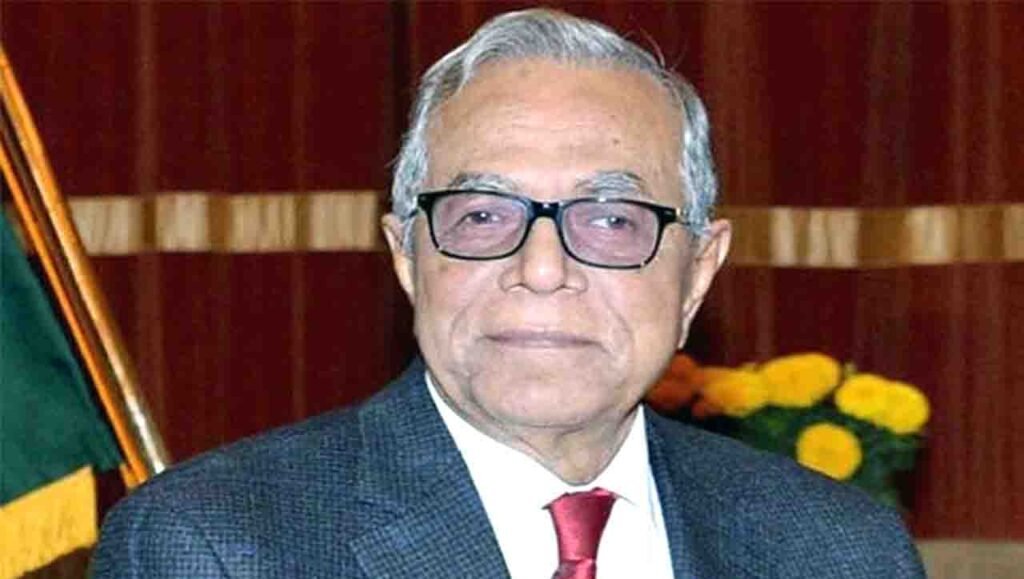 বছর দশেক পর আজ বঙ্গভবন ছাড়ছেন আবদুল হামিদ