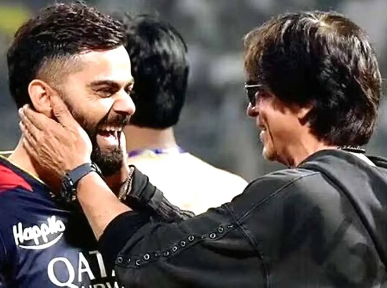 বিরাট কোহলিকে ‘জামাই’ ডাকলেন শাহরুখ খান!