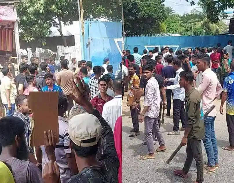 গাজীপুর শ্রমিকদের বিক্ষোভ ২৫ কারখানায় ছুটি