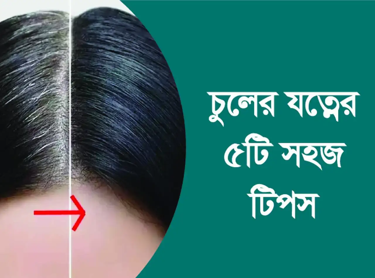 চুলের যত্নের ৫টি সহজ টিপস