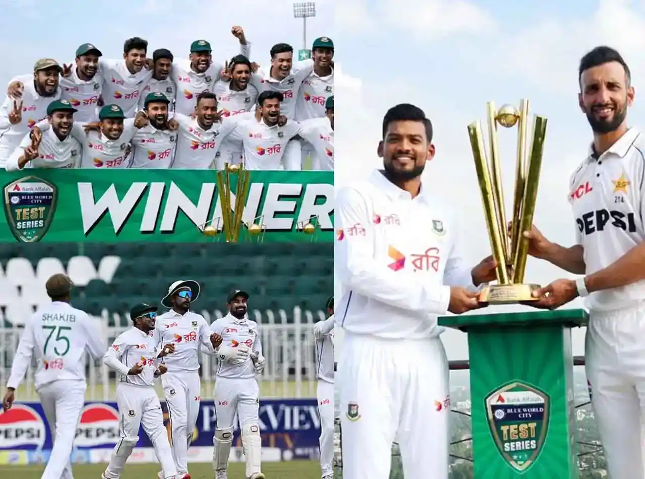 পাকিস্তানের বিপক্ষে সিরিজ জয়ে যত রেকর্ড বাংলাদেশের