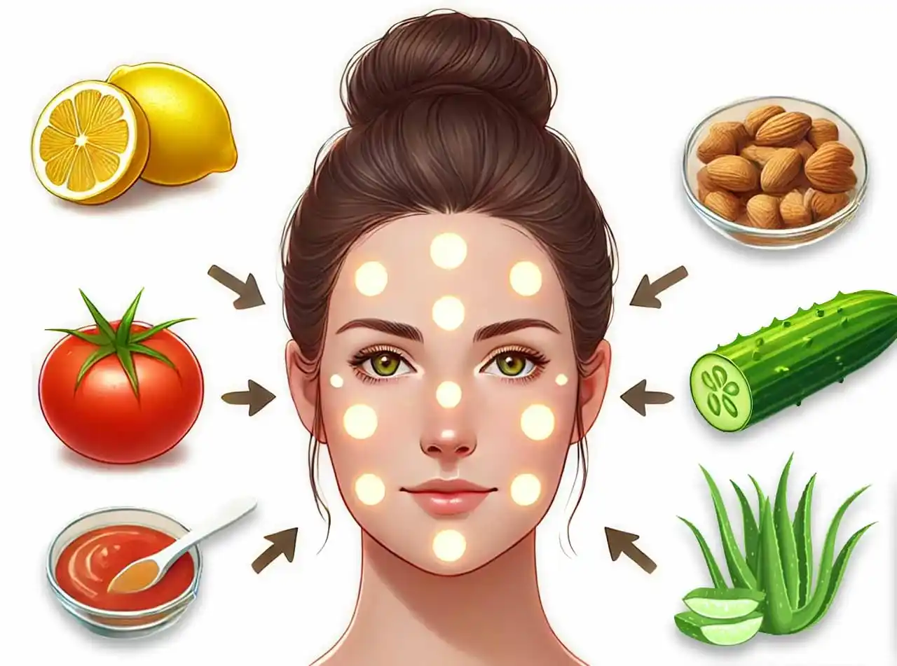 মুখের কালো দাগ দূর করার পাঁচটি খাবার