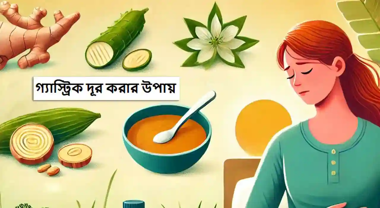 ঘরোয়া পদ্ধতিতে গ্যাস্ট্রিক দূর করার উপায়