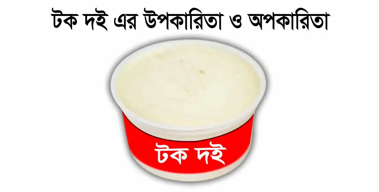 টক দই এর উপকারিতা ও অপকারিতা