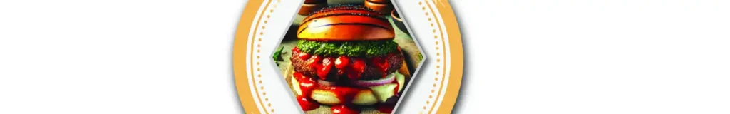 কোরিয়ান স্পাইসি চিকেন বার্গার